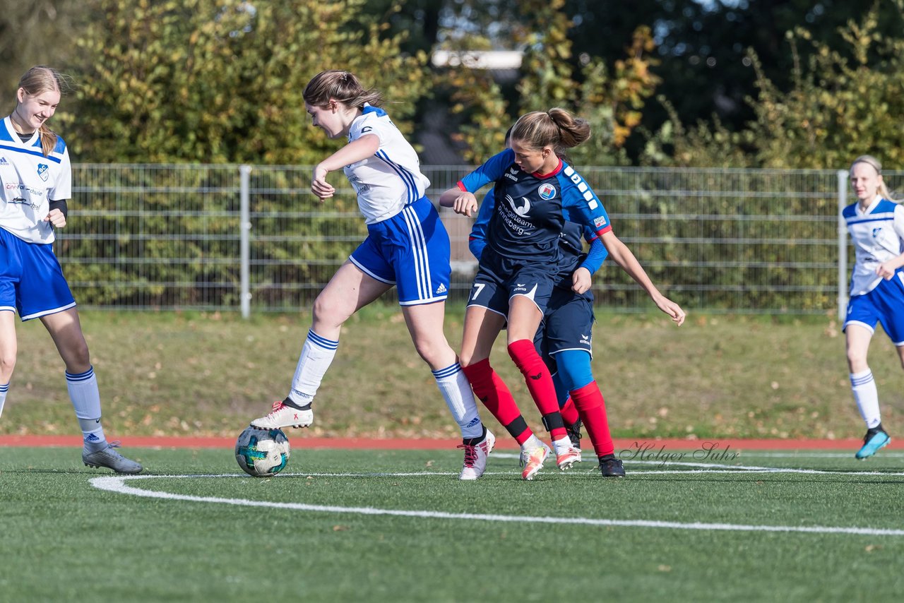 Bild 199 - B-Juniorinnen Ellerau - VfL Pinneberg 1C : Ergebnis: 4:3